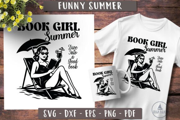 Book Girl Summer Funny Retro Svg: A Designer’s Real-World Review