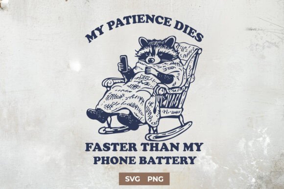 Funny Raccoon SVG PNG: A Snarky, Stitch-Ready Design for Modern Crafters