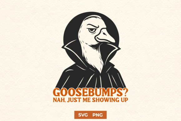 Goosebumps SVG Funny Goose Halloween Review