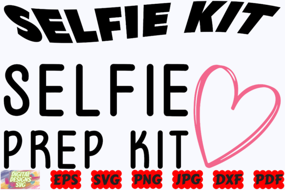 Selfie Kit SVG Funny Makeup SVG PNG Review