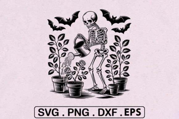 Skeleton Gardening Halloween SVG: A Designer’s Honest Review
