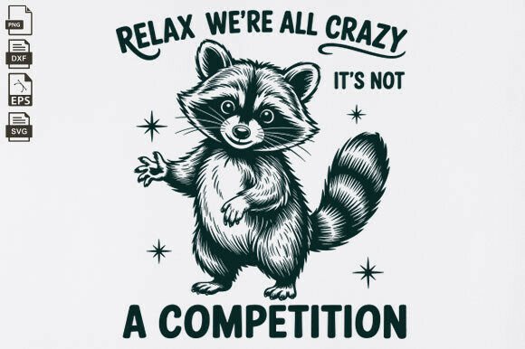 Trendy Vintage Funny Raccoon SVG Review for Real Embroidery Use