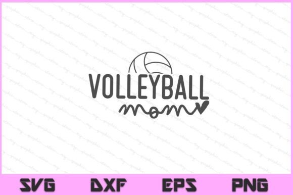 Volleyball Mom Funny Life SVG PNG File Review