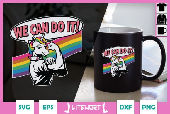 We Can Do It Funny Rainbow SVG Review